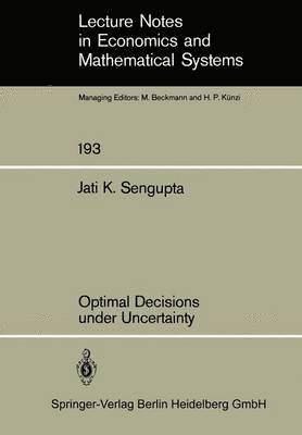 bokomslag Optimal Decisions under Uncertainty