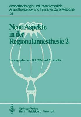 Neue Aspekte in der Regionalanaesthesie 2 1