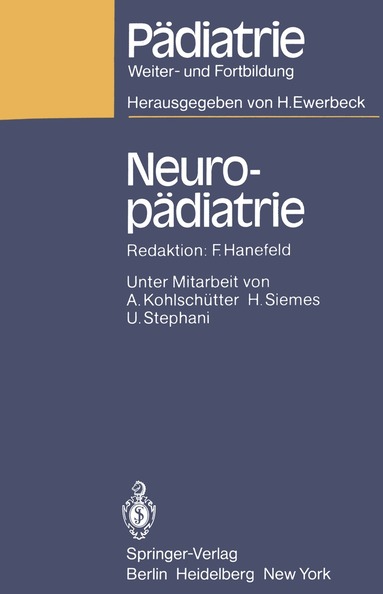 J. Springer, F. Hanefeld - Neuropädiatrie, Häftad