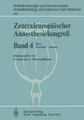 Zentraleuropischer Anaesthesiekongre 1