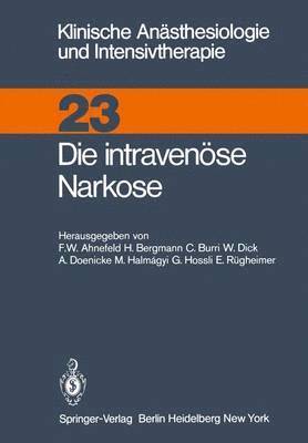 bokomslag Die intravense Narkose