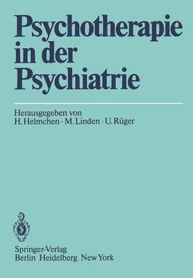 bokomslag Psychotherapie in der Psychiatrie