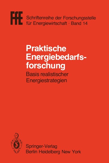 bokomslag Praktische Energiebedarfsforschung