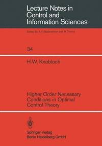 bokomslag Higher Order Necessary Conditions in Optimal Control Theory