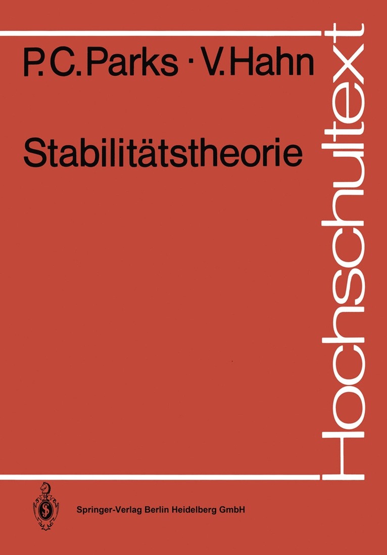 Stabilittstheorie 1