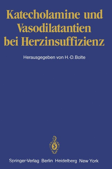 bokomslag Katecholamine und Vasodilatantien bei Herzinsuffizienz