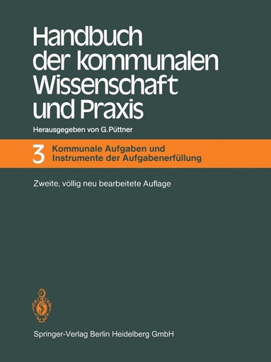 bokomslag Handbuch der kommunalen Wissenschaft und Praxis