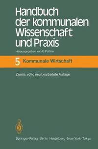 bokomslag Handbuch der kommunalen Wissenschaft und Praxis