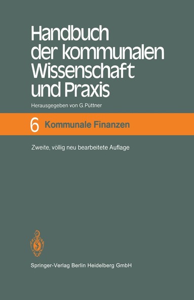 Günter Püttner - Handbuch der kommunalen Wissenschaft und Praxis, Inbunden