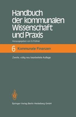 Handbuch der kommunalen Wissenschaft und Praxis 1