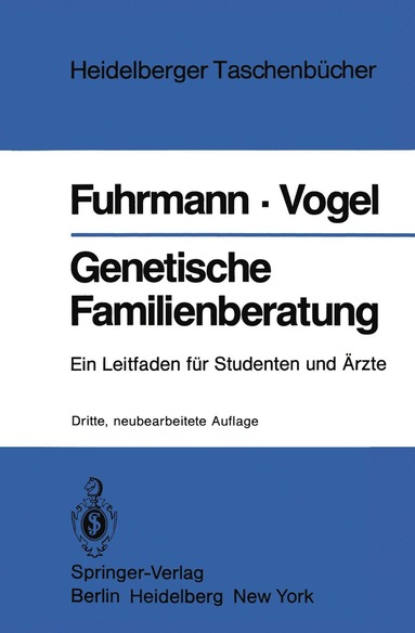 bokomslag Genetische Familienberatung