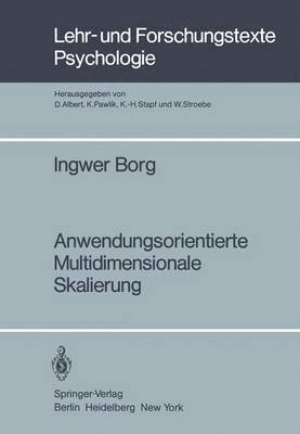 Anwendungsorientierte Multidimensionale Skalierung