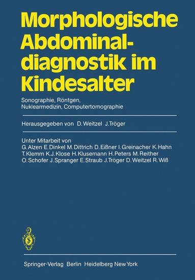 bokomslag Morphologische Abdominaldiagnostik im Kindesalter