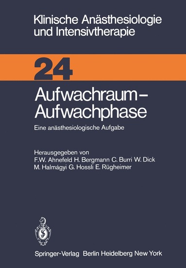 bokomslag Aufwachraum  Aufwachphase