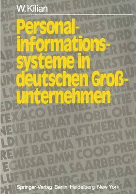 Personalinformationssysteme in deutschen Grounternehmen 1