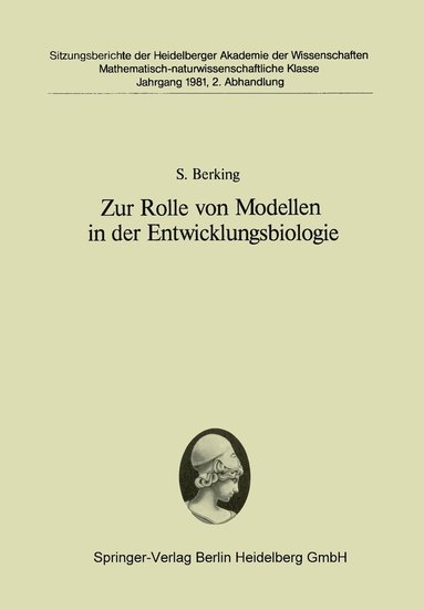 bokomslag Zur Rolle von Modellen in der Entwicklungsbiologie