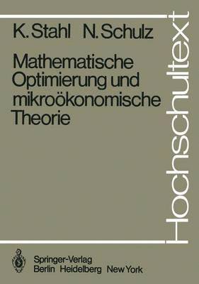 Mathematische Optimierung und mikrokonomische Theorie 1