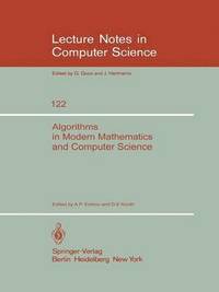 bokomslag Algorithms in Modern Mathematics and Computer Science