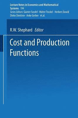 Cost and Production Functions 1