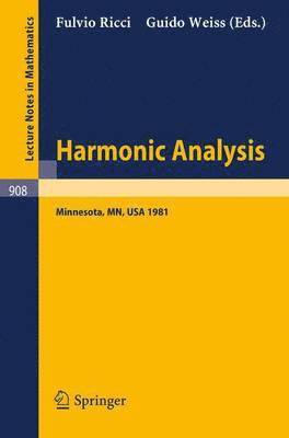 bokomslag Harmonic Analysis