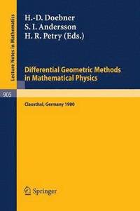 bokomslag Differential Geometric Methods in Mathematical Physics