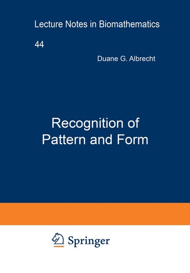 bokomslag Recognition of Pattern and Form