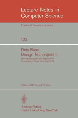 Data Base Design Techniques II 1