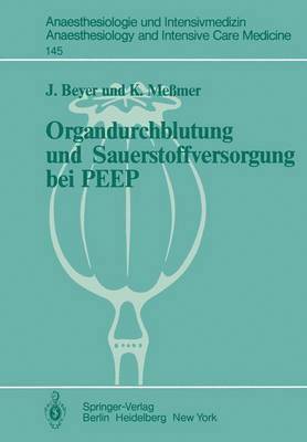 bokomslag Organdurchblutung und Sauerstoffversorgung bei PEEP