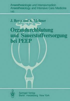 bokomslag Organdurchblutung und Sauerstoffversorgung bei PEEP