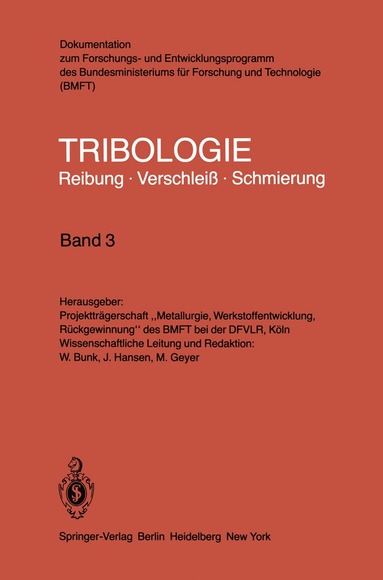 bokomslag Gleitlager · Wellendichtungen