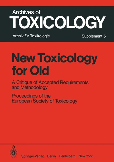 P.L. Chambers, C.M. Chambers - New Toxicology for Old, Häftad