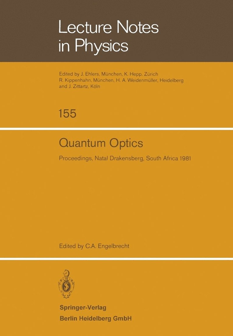 Quantum Optics 1