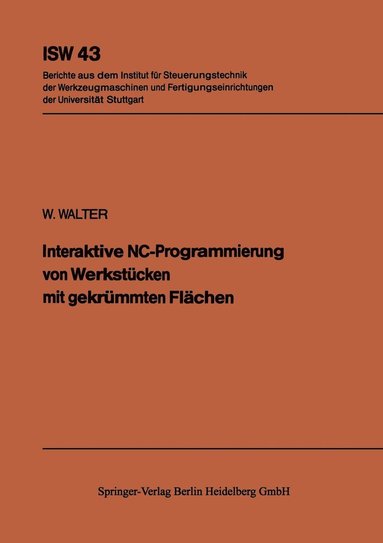 bokomslag Interaktive NC-Programmierung von Werkstcken mit gekrmmten Flchen