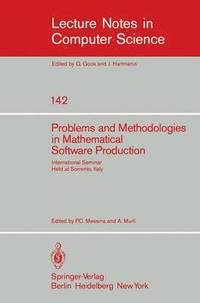 bokomslag Problems and Methodologies in Mathematical Software Production