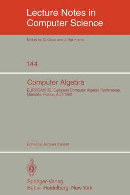 bokomslag Computer Algebra