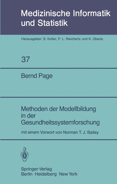 bokomslag Methoden der Modellbildung in der Gesundheitssystemforschung