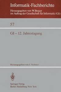 bokomslag GI-12. Jahrestagung