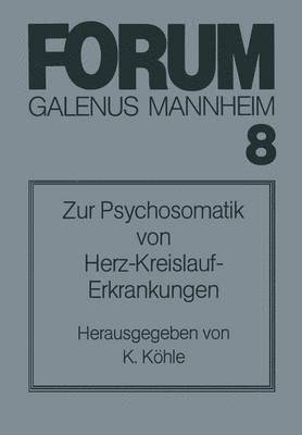 bokomslag Zur Psychosomatik von Herz-Kreislauf-Erkrankungen