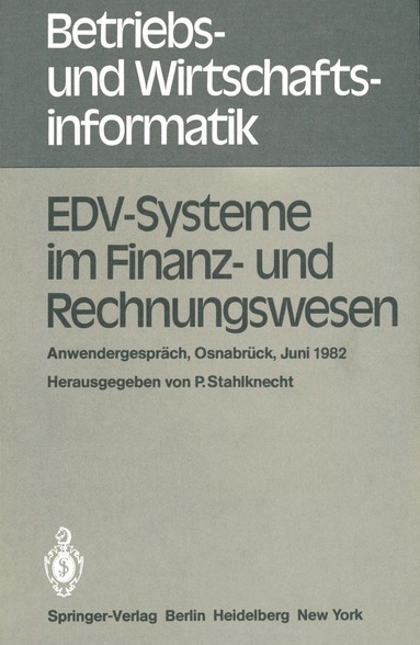 bokomslag EDV-Systeme im Finanz- und Rechnungswesen