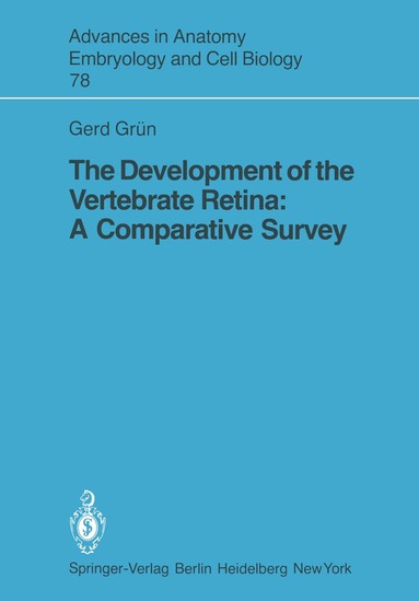 G. Grün - Development of the Vertebrate Retina, Häftad