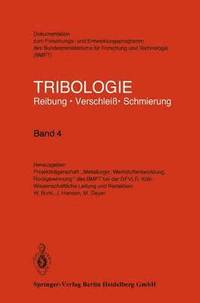 bokomslag Tribologie
