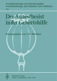 bokomslag Der Anaesthesist in der Geburtshilfe