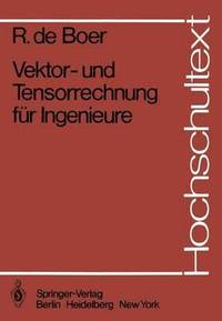 bokomslag Vektor- und Tensorrechnung fr Ingenieure