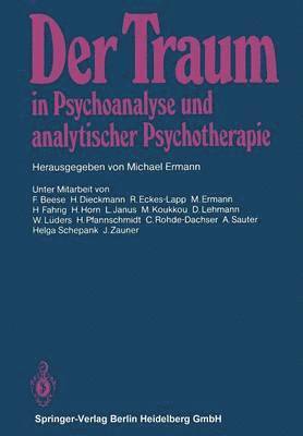 Der Traum in Psychoanalyse und analytischer Psychotherapie 1