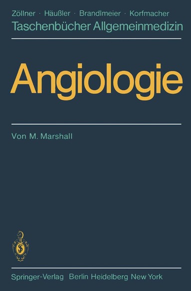 M. Marshall - Angiologie, Häftad