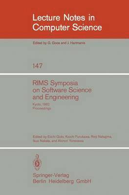 bokomslag RIMS Symposium on Software Science and Engineering