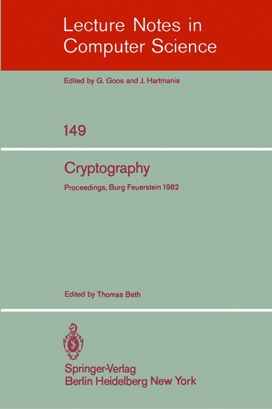 bokomslag Cryptography