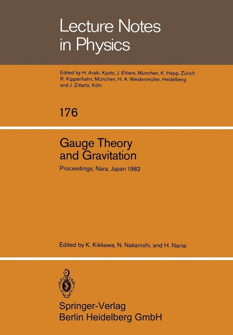 Gauge Theory and Gravitation 1