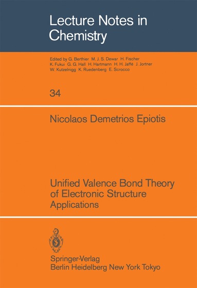 bokomslag Unified Valence Bond Theory of Electronic Structure