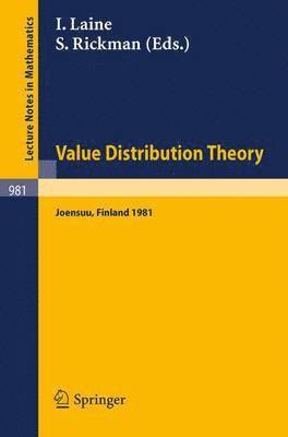 Value Distribution Theory 1
